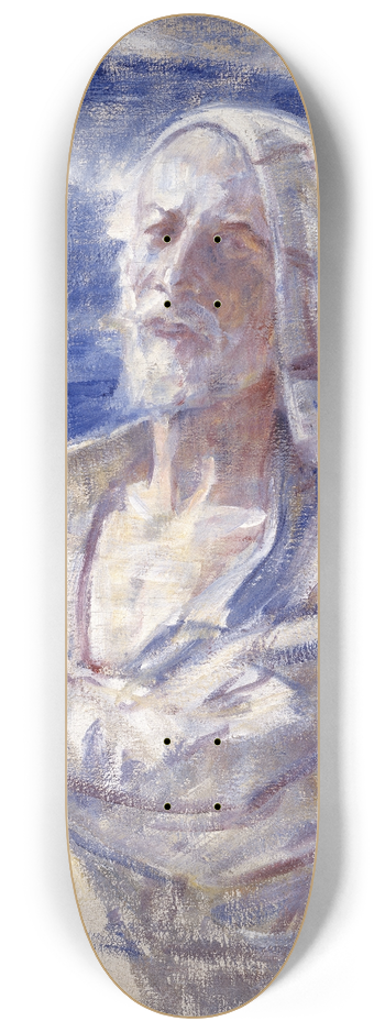 J.A.G. Acke - Self-portrait 8.25 inch art skate deck