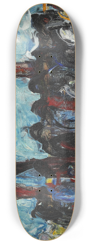 J.A. Jerichau - Store Crier, Bandol 8.25 inch art skate deck