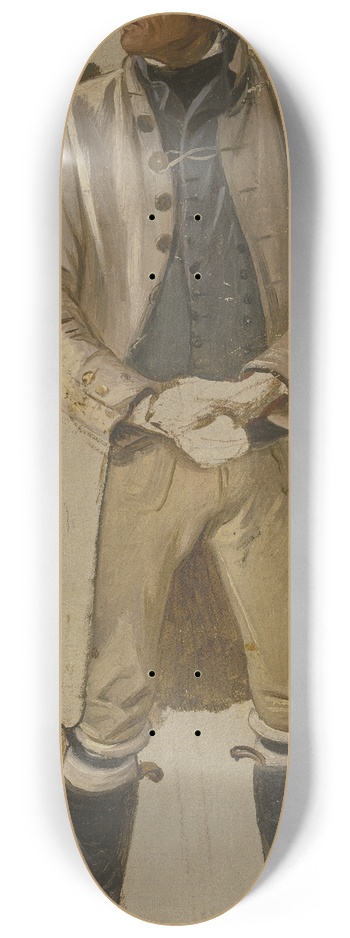 Jakob Becker - Bauer mit groem Hut, weier Jacke, Stulpenstiefeln 8.25 inch art skate deck
