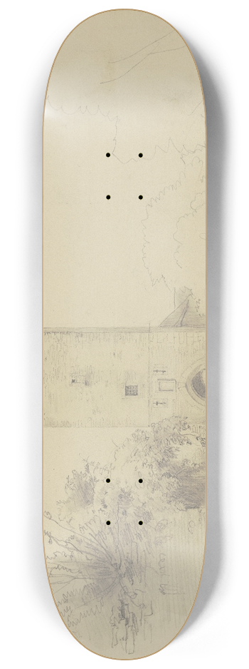 Jakob Becker - City gate 8.25 inch art skate deck