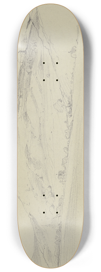 Jakob Becker - City view 8.25 inch art skate deck