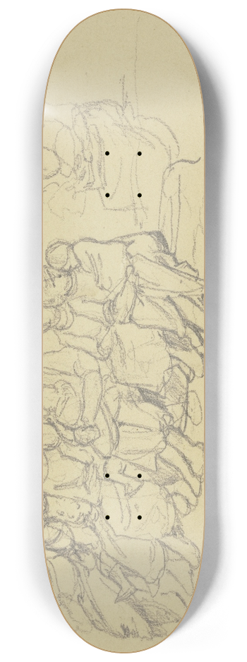 Jakob Becker - Group of children 8.25 inch art skate deck