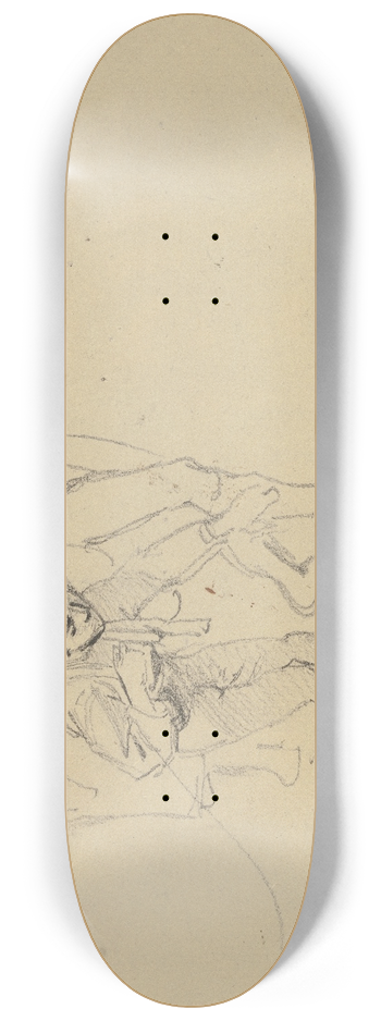 Jakob Becker - Group of figures 8.25 inch art skate deck