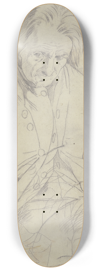 Jakob Becker - Old farmer 8.25 inch art skate deck