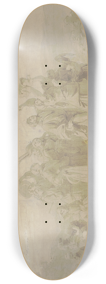 Jakob Becker - Reaper returning home 8.25 inch art skate deck