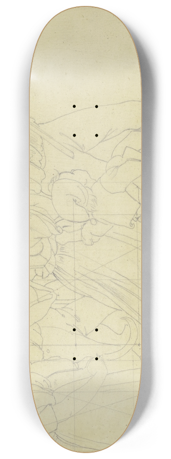 Jakob Becker - Return from the field 8.25 inch art skate deck