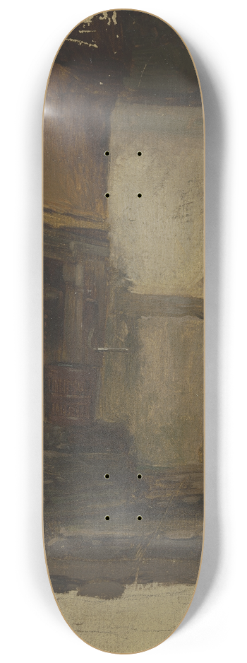 Jakob Becker - Well at a farmhouse 8.25 inch art skate deck