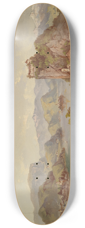 Jakob Canciani - Blick auf Veldes 8.25 inch art skate deck