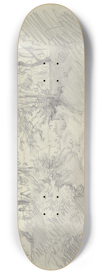 Jakob Frchtegott Dielmann - Ravine 8.25 inch art skate deck