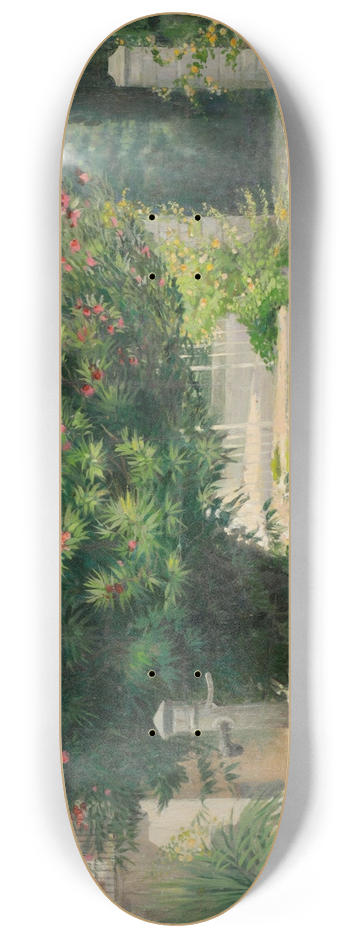 Jakob Koganowsky - Garten mit Oleander 8.25 inch art skate deck