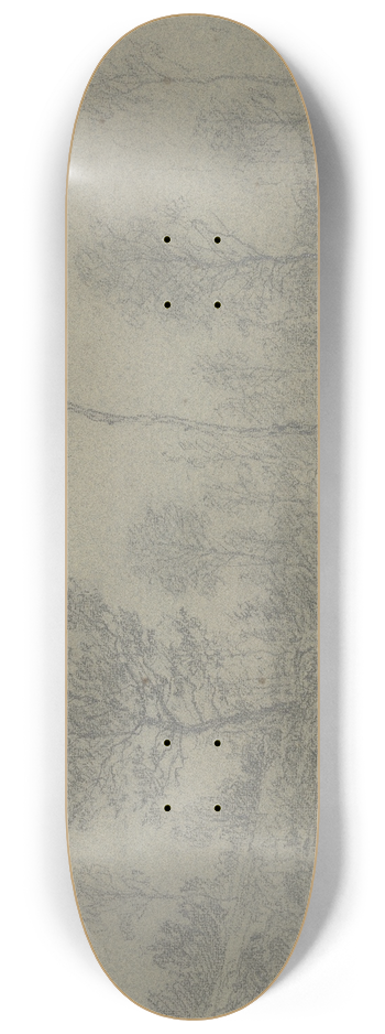 Jakob Maurer - Baumgruppe an einem leichten Hang 8.25 inch art skate deck