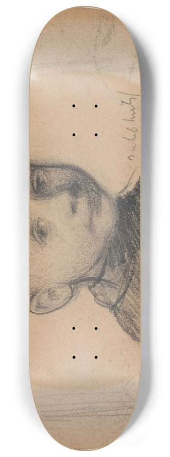 Jakob Smits - Childs Head 8.25 inch art skate deck