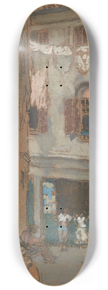 James Abbott McNeill Whistler - Bead Stringers 8.25 inch art skate deck