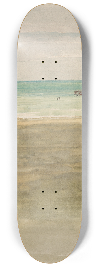 James Abbott McNeill Whistler - The Bathers 8.25 inch art skate deck