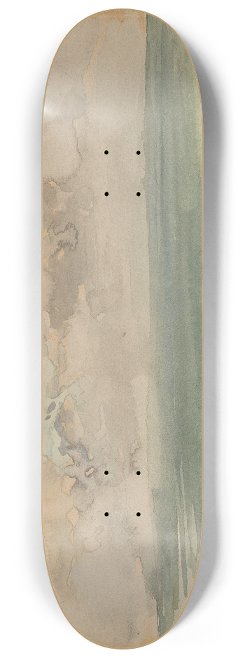 James Abbott McNeill Whistler - The Ocean Wave 8.25 inch art skate deck