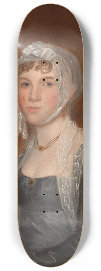 James Alexander Simpson - Rachel Bartholomew Davis 8.25 inch art skate deck