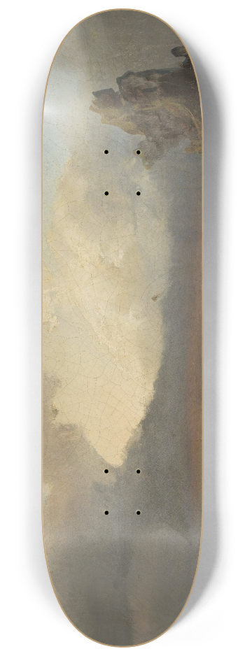 James Baker Pyne - Marine landscape 8.25 inch art skate deck