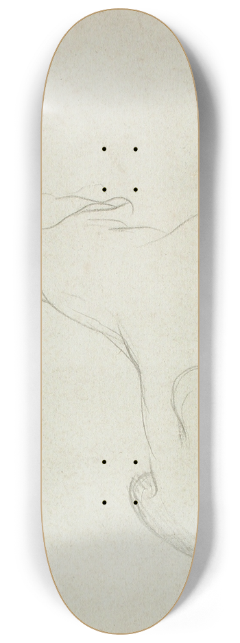 James Barry - Lioness 8.25 inch art skate deck