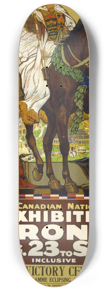 James Edward Hervey MacDonald - Canadian National Exhibition, Toronto 8.25 inch art skate deck