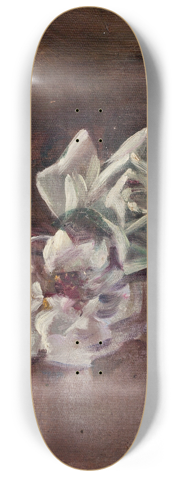 James Edward Hervey MacDonald - Floral Study 8.25 inch art skate deck