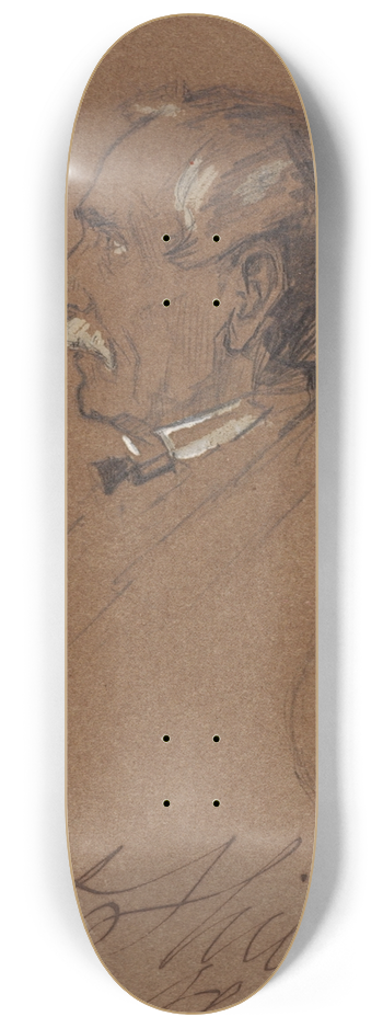 James Edward Kelly - James W. Shields 8.25 inch art skate deck