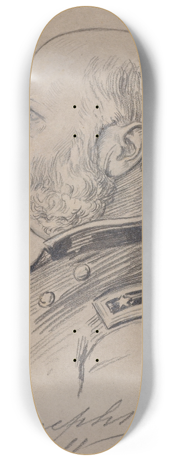James Edward Kelly - Joseph B. Carr 8.25 inch art skate deck