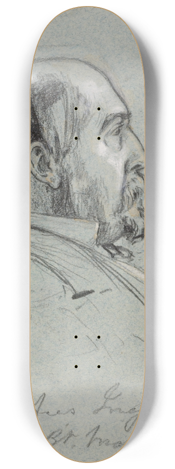 James Edward Kelly - Major General Rufus Ingalls 8.25 inch art skate deck