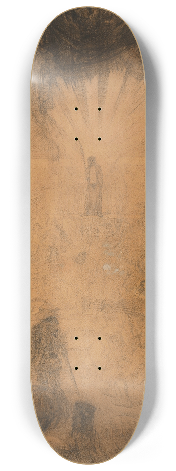 James Ensor - Christ shown to the People 8.25 inch art skate deck