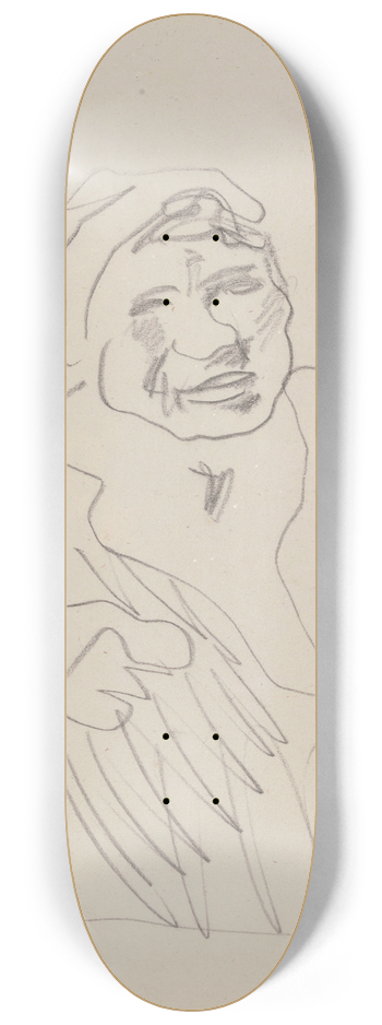James Ensor - Copy after Goya 8.25 inch art skate deck