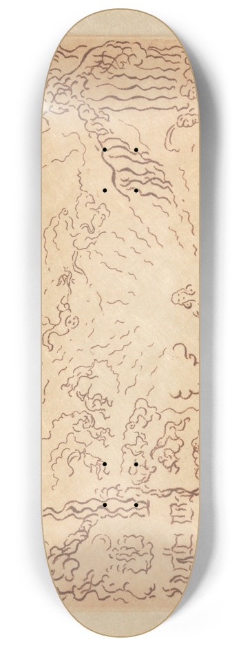 James Ensor - De molenduivel 8.25 inch art skate deck
