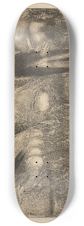 James Ensor - Doctrinal Nourishment 8.25 inch art skate deck