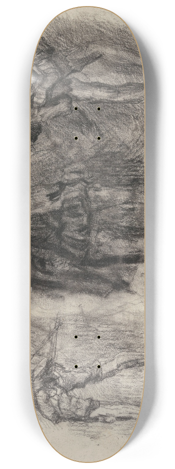 James Ensor - Don Quixote 8.25 inch art skate deck