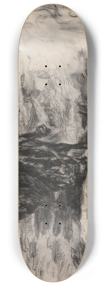 James Ensor - Don Quixote 8.25 inch art skate deck