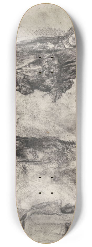 James Ensor - Don Quixote 8.25 inch art skate deck