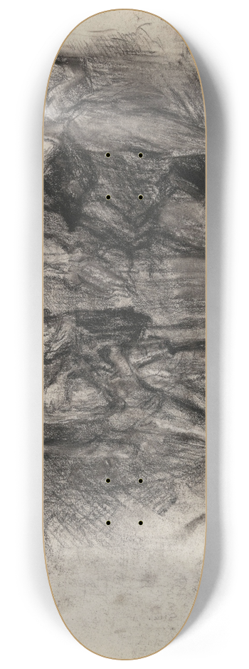 James Ensor - Don Quixote 8.25 inch art skate deck