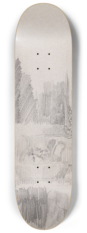 James Ensor - Dressing Table with Washstand and Mirror 8.25 inch art skate deck