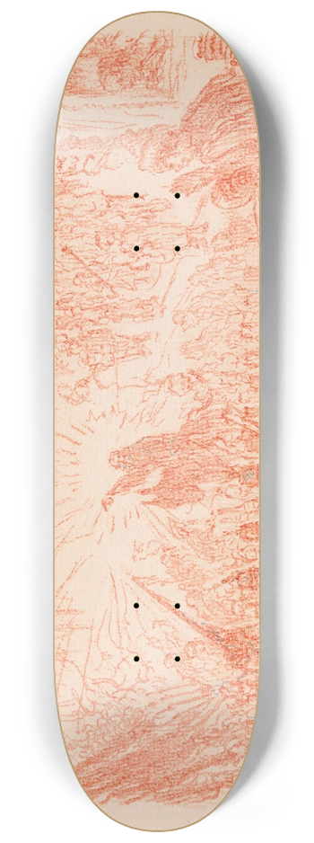 James Ensor - Entry into Jerusalem 8.25 inch art skate deck