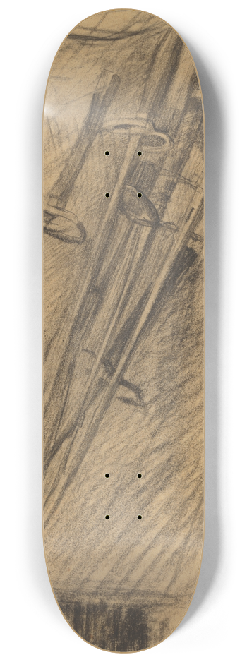 James Ensor - Floretten 8.25 inch art skate deck