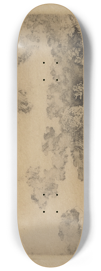 James Ensor - Het onweer 8.25 inch art skate deck