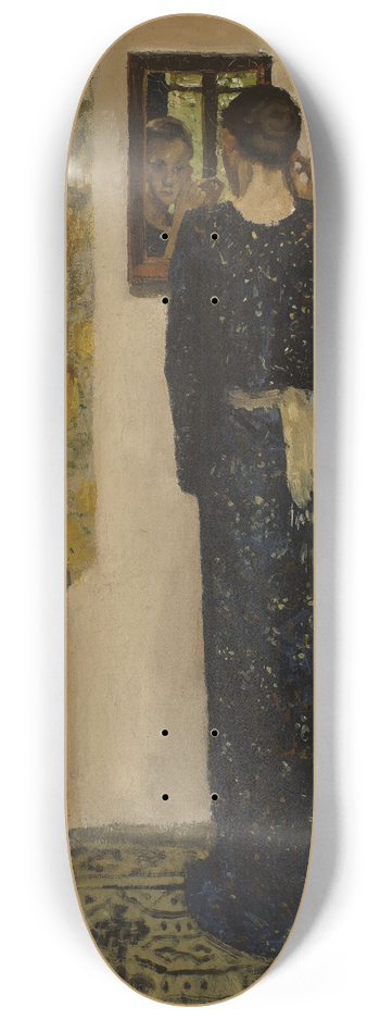 George Hendrik Breitner - The Earring 8.25 inch art skate deck