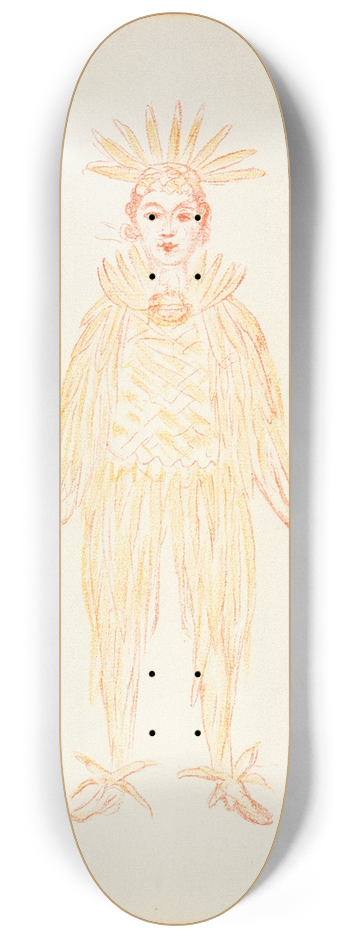 James Ensor - Hlio 8.25 inch art skate deck