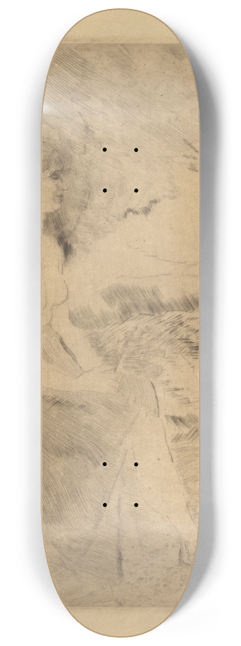James Ensor - Maria Magdalena 8.25 inch art skate deck