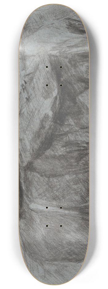 James Ensor - Material Study 8.25 inch art skate deck