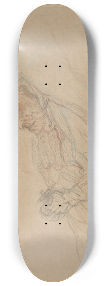 James Ensor - Mijn dode tante 8.25 inch art skate deck