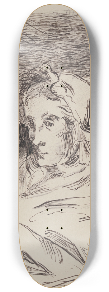 James Ensor - Recovering 8.25 inch art skate deck