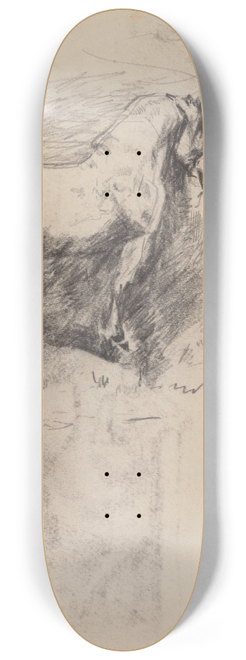 James Ensor - Stallion 8.25 inch art skate deck