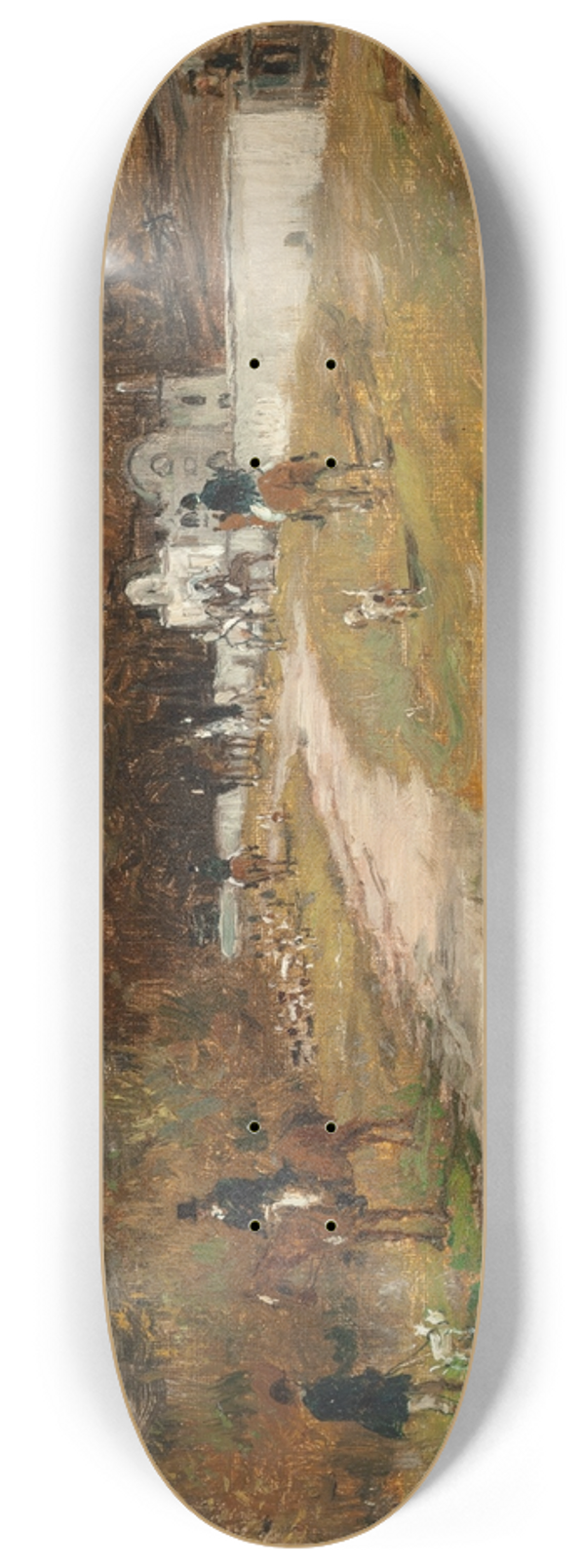 George Henry Boughton - The Meet 8.25 inch art skate deck