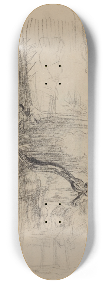 James Ensor - Vase 8.25 inch art skate deck