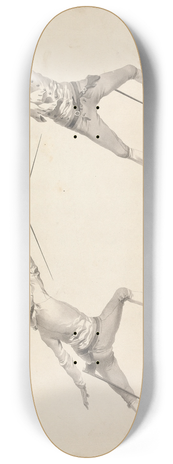 James Gwin - De la Parade de Seconde sur le Coup de Seconde 8.25 inch art skate deck