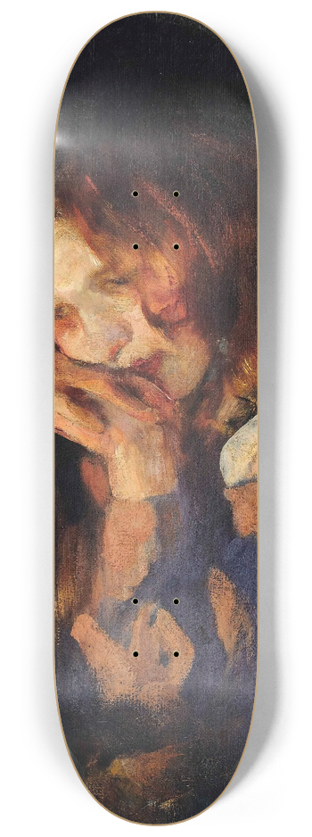 James Jebusa Shannon - Kitty by firelight 8.25 inch art skate deck